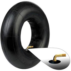 BITS4REASONS - 6 INCH DIAMETER MULTIPURPOSE BUTYL INNER TUBE TB 3.50-6 BENT VALVE TR87/JS87N (3.50-6 · 4.00-6 · 4.10-6)