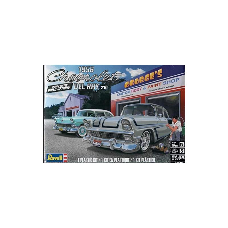 Revell 85-4504 1956 Chevy Del Ray 2N1 Model Car Kit
