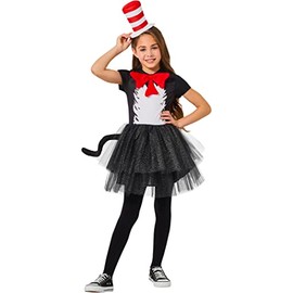 InSpirit Designs Dr. Seuss - Disfraz de gato para niños, con licencia oficial | Disfraz para niños, disfraz de cosplay, SM