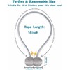 4 Pack Magnetic Curtain Tiebacks, Buckles, Holders, Hooks, Clip for