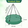 Bird Seed Catcher Trays – 20" Diameter x 4" High,