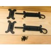 Cast Iron Antique Style Durable Vintage 2 Large Iron Locks