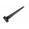 3 Of Gate Shed Door T Hinge 10 Inch 250 mm Black + Screws