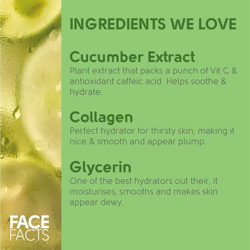 Face Facts Soothe Puffy Tired Under-Eye Gel Eye Patches |