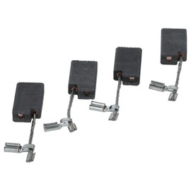 vhbw 4 x Carbon Brushes 5 x 10 x 17 mm Compatible with Fein WSG 12-125 P, 11-150 Angle Grinder, Belt Sander, Straight Grinder, Drill