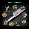 WAYAMY Multiherramienta de acero inoxidable, 28 en 1 Multiherramienta Alicates,
