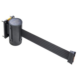 US Weight Magnetic Wall Mount with 7.5’ Black Retractable Belt with Safety Braking System