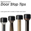 Premium Rubber Door Stop Stud Replacement Tips – Doorstopper Bumpers,