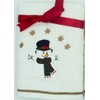 Lex's Linens Snowman Embroidered Christmas Hand/Kitchen Towel