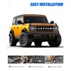 Ryansunoro Letters Lights Front Grille LED Emblem