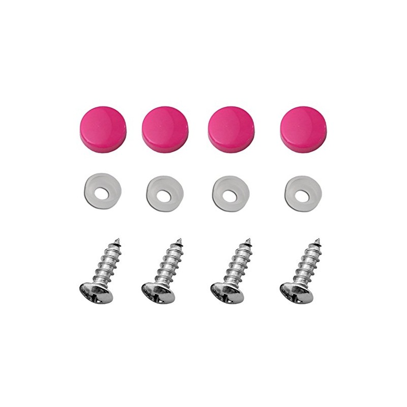 Stainless Steel License Plate Frame Self-Tapping Screws Fasteners ((4X) M5x16,