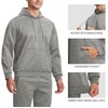 Rdruko Men's Sweat Suits 2 Piece Set Hooded Casual Jogging