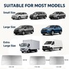 Foldable Car Windshield Sunshade, Front & Rear Window Sunscreen, Car