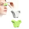 Guía Universal Gotas Oftálmicas Soporte Silicona Reutilizable Frascos Verde Blanco