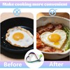 Slomg Rainbow Set Fried Egg Rings Molds Non Stick for