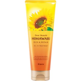 Dear Beaute 【Rich & Repair】 Oil-in Rinse-off Treatment 200 g | Sunflower Hair Care for Frizz, Curly Hair, Dryness, Humidity, Damage Repair