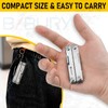 BIBURY Mini Multitool BI2052A, 8 in 1 Keychain EDC Scissors