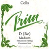 Prim Cello Strings Medium D Chrome Steel