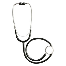 Primacare DS-9291-BK Pediatric Size 22 Inch Stethoscope for Clinical and Screening Instruments, Lightweight and Aluminum Dual Head Flexible Stethoscope, Black