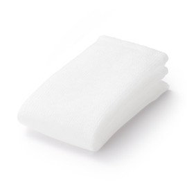 Muji 83864156 Nylon Body Towel, Approx. 9.8 x 35.4 inches (25 x 90 cm)