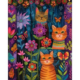 Diverse 8x10 Meow Masterpieces Cat Art Prints Feline Fine Art 21700922