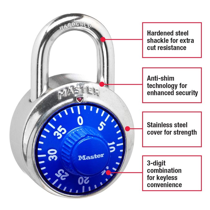 Master Lock Combination Lock for Gym Lockers – Master Lock