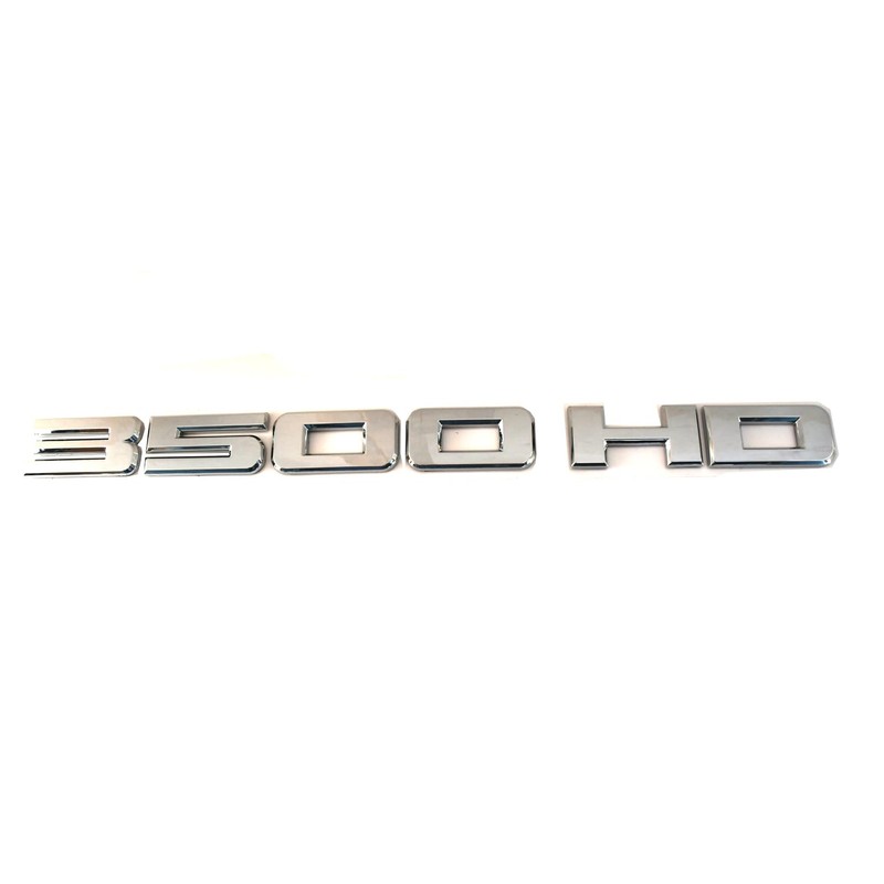 2pcs OEM 3500HD 3500 HD Nameplates Emblems Badges Replacement for