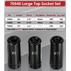 Sunluway 70940 3-Piece Tap Socket Set Tap Socket Wrench Set