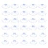 PATIKIL Suction Cups 1.2/1.8/2.2 Inch, 60 Pack PVC Sucker Pads