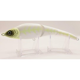 Canal Tackle™ Jointed Mack Lure Ghost White Squid Mackerel 8" 3.5oz (No Hooks)