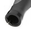 22.2mm Mountain Bike Horn Handlebars Bilateral Locking Rubber Handle Grips