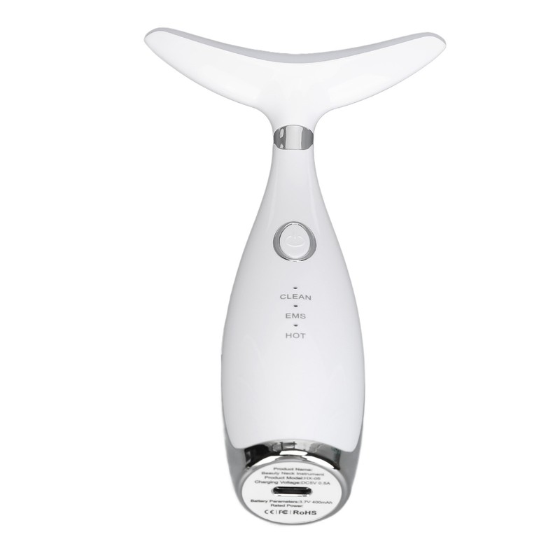 Neck Firming Massager Wrinkle Removal Constant Temperature Microcurrent Neck Skin