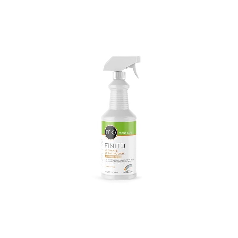 Finito Ultimate Spray Polish for Stone, Quartz, Wood, Metal, Vinyl,