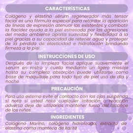 Serum De Colageno Y Elastina Rubrial