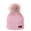 Sterntaler Baby Girls' Knitted Hat, pink
