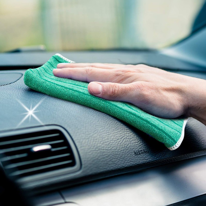 Polyclean Microstripe Universal microfibre cloth.