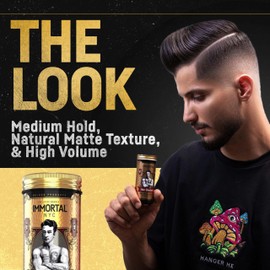 Immortal NYC 'The One In A Million Dollars (Unique Fragranced) TEXTURE/VOLUME POWDER- Extra Strong Flexible Hold - Natural Look - 0.7oz/20gr