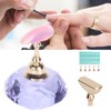 Nail Art Display Stand Set Magnetic Crystal Holder Practice Showing