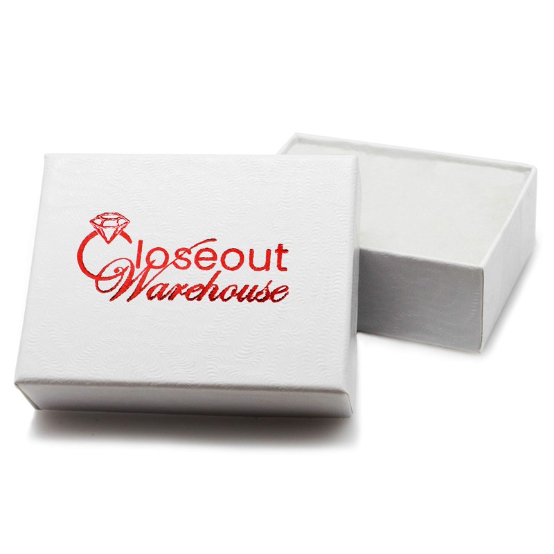 CloseoutWarehouse White Simulated Opal Cactus Ring Sterling Silver Size 5