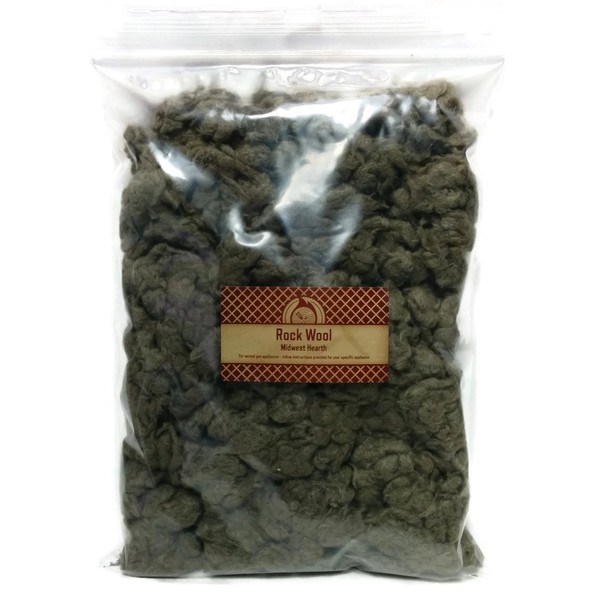 Midwest Hearth Rock Wool for Gas Log - 6 oz. Bag