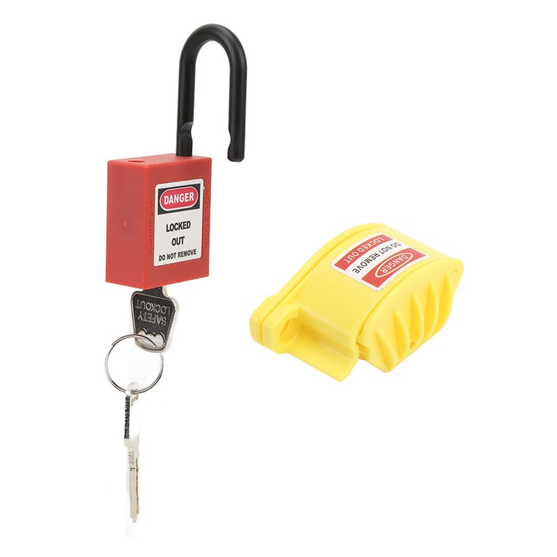 Industrial Plug Lockout Engineering Plastic Nylon Waterproof Safety Lockout Kit