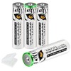 Mspalocell AA AAA Lithium Batteries 8 Pack Combo,3500mAh 1.5V Rechargeable
