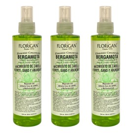 Tónico Para Cabello De Bergamota Florigan 250ml Pack De 3
