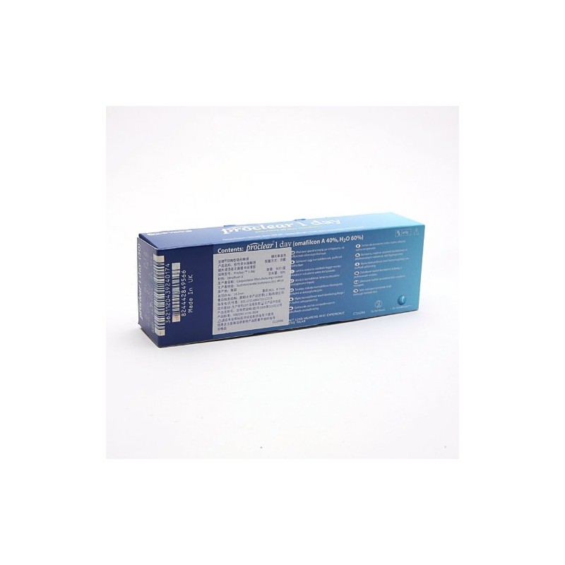 ProClear 1 Day Day Lenses White, , , clear,