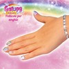 CRAZE Sticker per Unghie Galupy, Confezione da 4-96 Unghie Finte