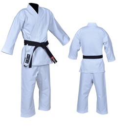 Twister Ippon Karate/Double Side Peach Brushed 16oz Canvas 100% Cotton/Uniform for School, Academy & Club (2 - (5.5"-5.7" / 150-159lb))