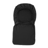 BTSKY Black Bar Stools Slipcovers with Backrest Cover Stretch Chair
