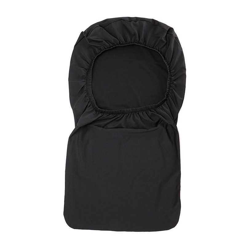 BTSKY Black Bar Stools Slipcovers with Backrest Cover Stretch Chair