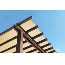 Patio Paradise 8' x 20' Sunblock Shade Cloth Roll,Beige Sun Shade Fabric 95% UV Resistant Mesh Netting Cover for Outdoor,Backyard,Garden,Plant,Greenhouse,Barn