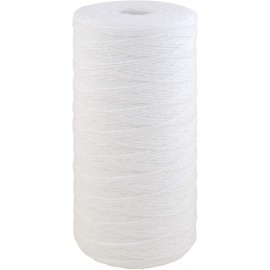 SpiroPure SP-WP100-BB 10x4.5 100 Micron String-Wound Polypropylene Water Filter Cartridge SWC-45-10100 WPX100BB97P 355221-43 (Case of 8)